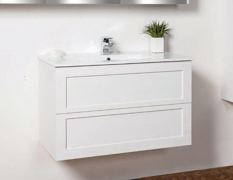 Now All Drawer 900 Cabinet In Satin White. Shown With Oxford Ceramic Vanity Top.jpg