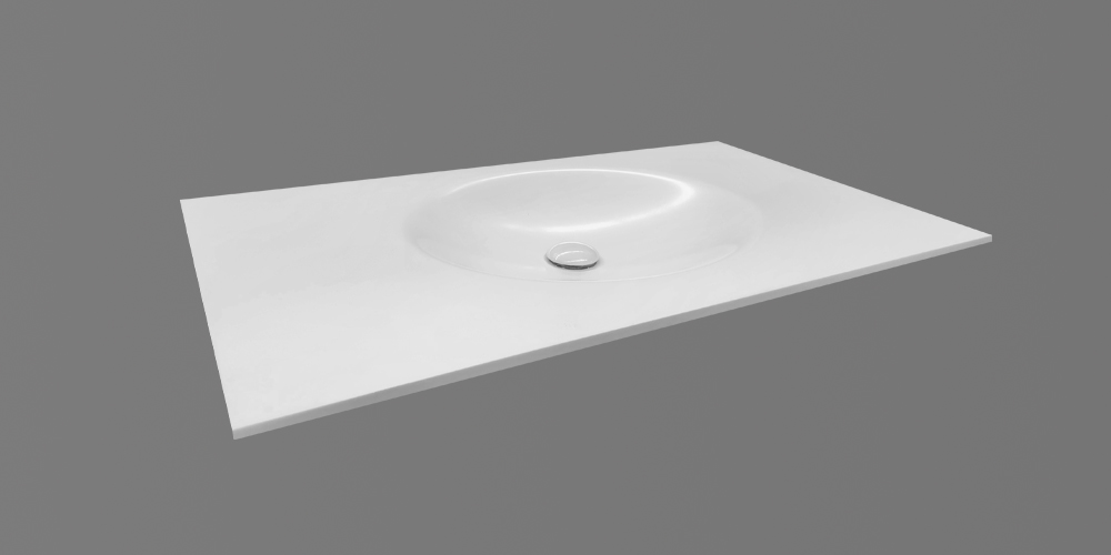 Corian Solid Surrface Oval