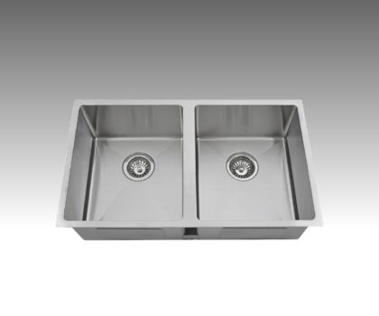 Square Undermount Double Bowl