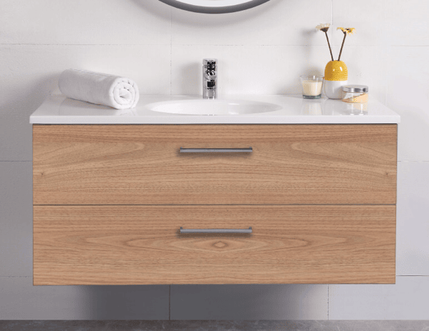 Melamine Woodgrain Look Cabinet